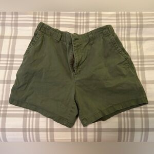 Old Navy Green Cargo Shorts Relaxed Fit